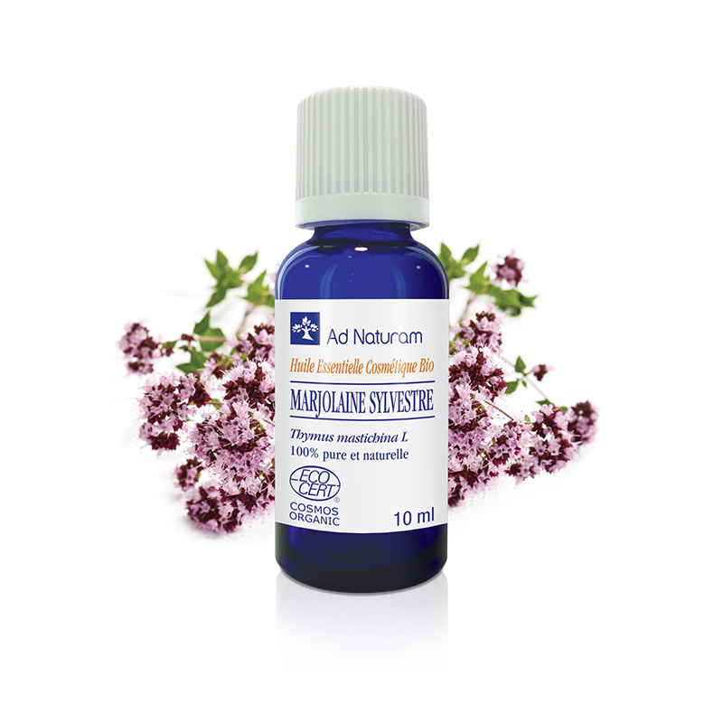 24642_Huile_Essentielle_MARJOLAINE_SYLVESTRE_10ml Huile essentielle de Marjolaine sylvestre BIO Ad Naturam propriétés et bénéfices