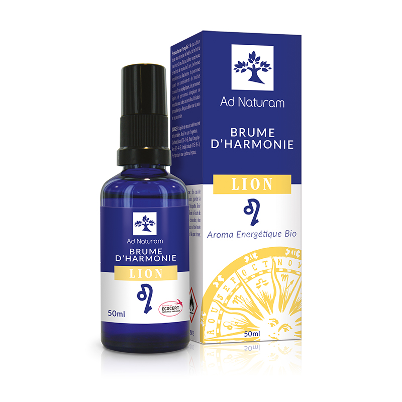 Brume_Harmonie_LION Brume d'harmonie astrologique pour Lion Ad Naturam.