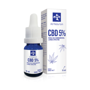 Huile CBD 5% sans THC Ad Naturam